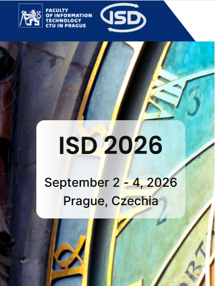 The 34rd International Conference on Information Systems Development (ISD 2026) cover